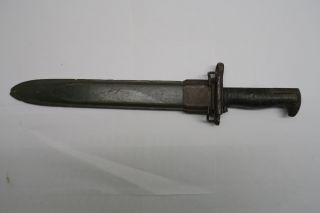 Vintage Wwii Us M1 Garand Bayonet And Scabbard Ufh 1943 10 "