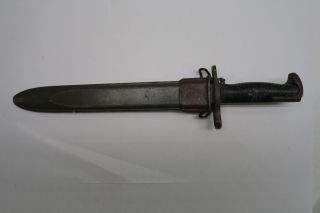 Vintage WWII US M1 Garand Bayonet and Scabbard UFH 1943 10 