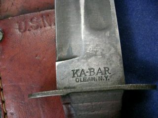Authentic WWII US Blade Marked KA - BAR Fighting / Utility Knife 4