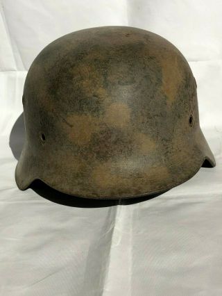 WW2 German Camouflage Helmet WWII Camo Helm WW 2