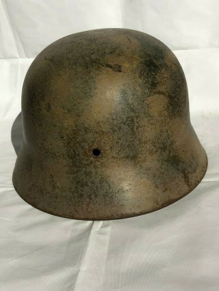 WW2 German Camouflage Helmet WWII Camo Helm WW 4