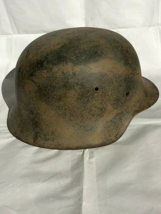 WW2 German Camouflage Helmet WWII Camo Helm WW 6