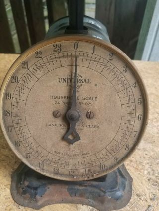 Vintage 24lb.  Universal Scale Landry ' s,  Frary and Clark 2