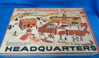 Ideal Royal Canadian Mounties Headquarters 4878 Near - 1950 