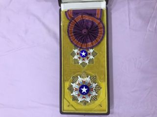 Order Of The Brilliant Star 1st Class Grand Cross With Case Rare China