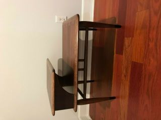 Lane Acclaim Mid Century 60 ' s Dovetail Side Table w/ Tiered Top,  Excel Cond. 4