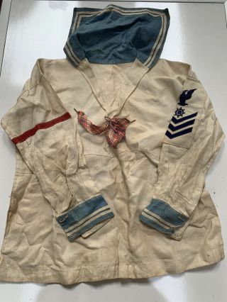 Very Old Uniform Navy Shirt Civil War Or Post Civil War?