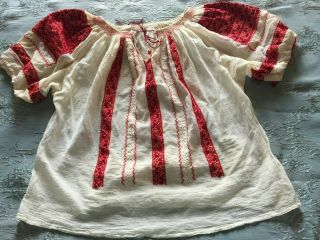 Vintage Hand - Embroidered Silk Blouse