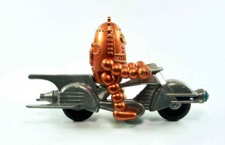 Fabulous Copper Robot Rocket Space Patrol Motorcycle NR 3