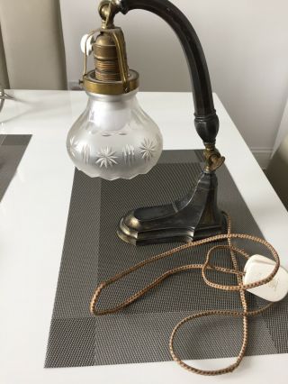 Antique Bronze Adjustable Desk/table Side Lamp
