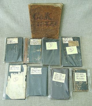 Civil War Archive of George S.  Walker / diaries,  discharges,  photos,  knife,  etc. 2