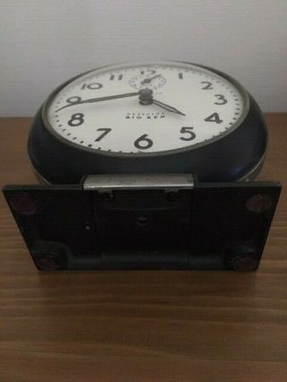 Vintage 1938 Westclox Big Ben Wind Up Alarm Clock Art Deco Loud Alarm 5