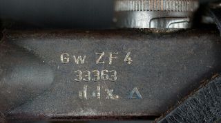 WW2 GERMAN ZF4 SCOPE for G43/K43,  100 w/ COVERS 7