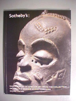 Sotheby 5/11/12 Masterpieces Of African Art - Tribal Masks