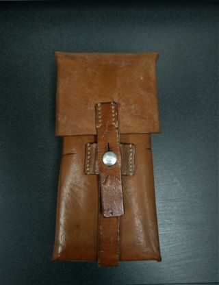 Vintage Swiss Army/Military Leather Ammo Cartridge Pouch 2