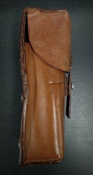 Vintage Swiss Army/Military Leather Ammo Cartridge Pouch 3
