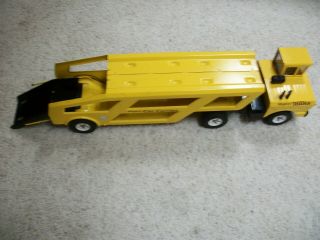 Tonka Mighty Car Carrier With Rare White Wheels In Very Good Shape 1960s