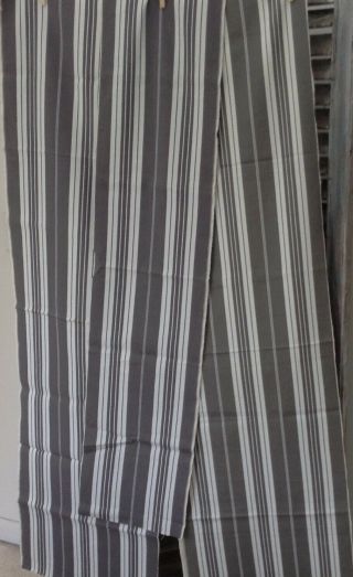 Vintage French Ticking Grey For Vickie Only Please