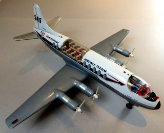 Tomiyama Vickers Viscount Scandinavian Airlines Japan 1950s boxed 3