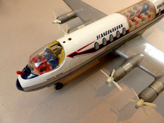 Tomiyama Vickers Viscount Scandinavian Airlines Japan 1950s boxed 6