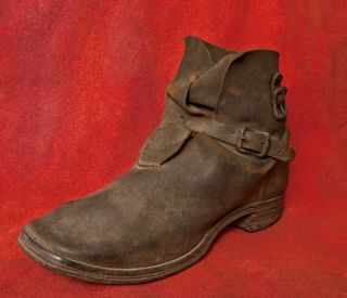 Antique Civil War Era Single Boot