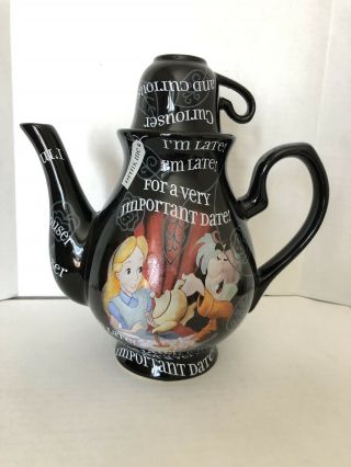 DISNEY - VINTAGE - 1949 - Alice In Wonderland Tea Set with Cups And Plates 5