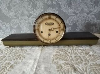 Art Deco Westminster Chiming Mantel Mantle Clock From Imperial