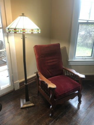 Antique Morris Chair Arts And Crafts Mission Recliner