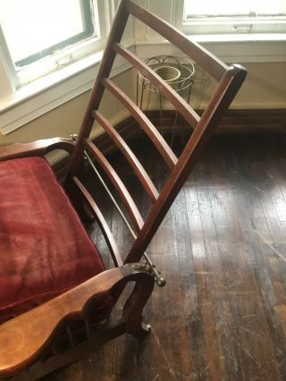 antique morris chair Arts And Crafts Mission Recliner 6