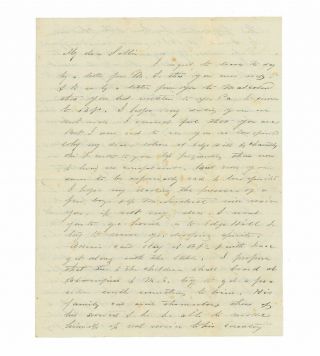 1861 Civil War Confederate Letter By Major Thomas L.  Broun,  Wise 