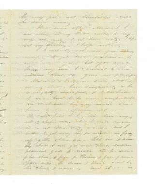 1861 Civil War Confederate Letter by Major Thomas L.  Broun,  Wise ' s Legion 3
