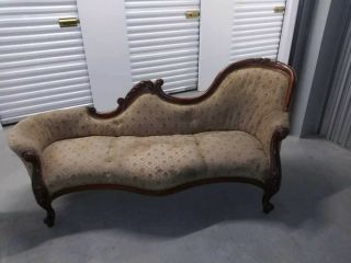 Vintage Chaise Lounge,  Settee Style Antique