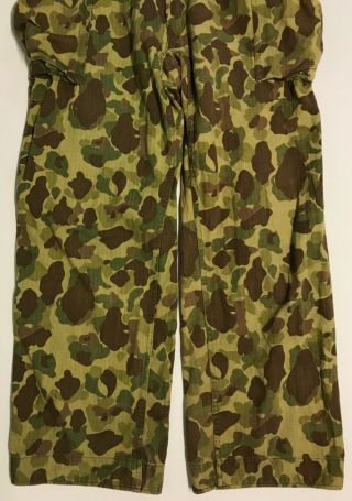 WWII US Army HBT Camo Coveralls with 13 Star Buttons,  38R 7