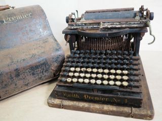 Typewriter Smith Premier 4 Machine écrire Schreibmaschine Vintage 打字机 آلة كاتبة