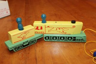 Holgate 5137 Streamliner Choo Choo Wood Toy Box 1938 - 45 Old Stock 4