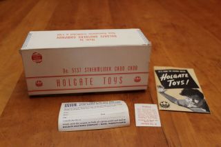 Holgate 5137 Streamliner Choo Choo Wood Toy Box 1938 - 45 Old Stock 6