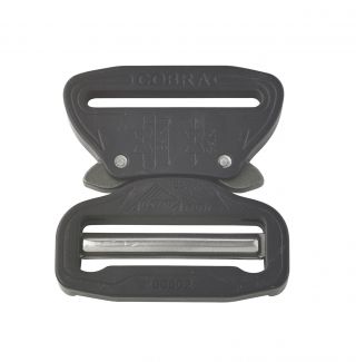 Austrialpin 45mm 1.  75 " Matt Black Cobra Buckle,  Clips - Fc45mvf - B