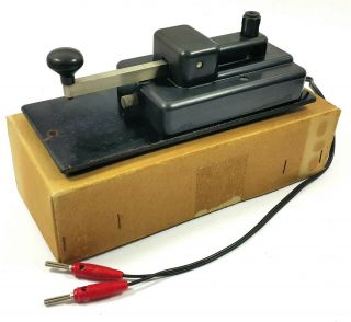 Vintage Danish Great Northern Telegraph Morse Key Copenhagen Denmark
