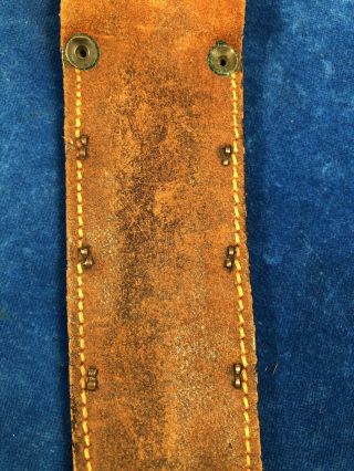 VERY RARE WW2 US M6 VINER BROS SHEATH for M3 TRENCH / FIGHTING KNIFE WWII 11