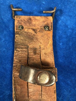 VERY RARE WW2 US M6 VINER BROS SHEATH for M3 TRENCH / FIGHTING KNIFE WWII 2