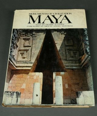 Book: Maya,  Monuments Of Civilization,  By Ivanoff,  1973,  Large Book