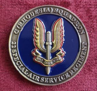 Challenge Coin: C (rhodesian) Squadron 22 Sas Regiment