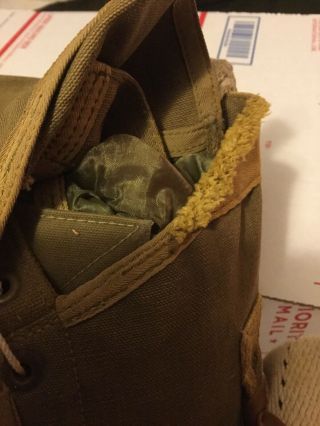 Rare WWII Paratrooper T - 7 Parachute Pack And Silk 2