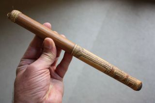 rare smoking pipe from the Korowai people known as the tree house people 5