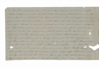 1864 Civil War 45th Alabama Letter - B of Pickett ' s Mill - Yankees Fake Surrender 2