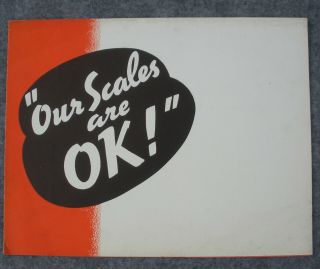 1937 Toledo Scale Company Advertising Brochure