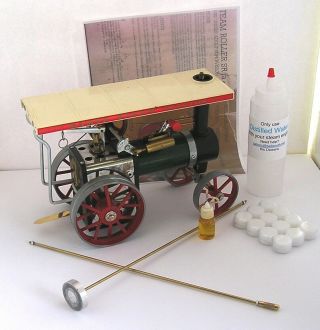 Vintage Mamod Te1a Live Steam Driven Tractor,  Very Engine (e)