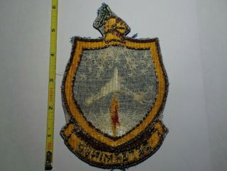 Extremely Rare 1950 ' s USAF 352nd Bomb Squadron (Medium) Patch.  RARE 2