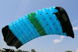Glidepath MAN - O - WAR 320 sq ft skydiving 9 cell F111 parachute main canopy 3