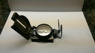 Vintage Brunson Military Compass Us Army 11 - 62